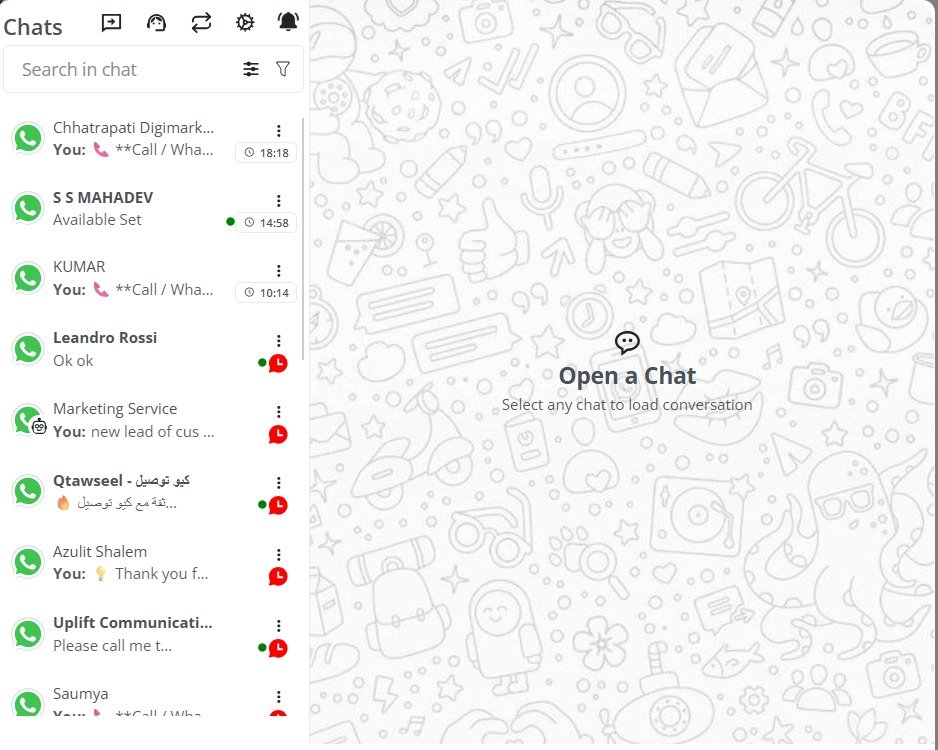 Live Chat Screenshot